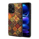 For Xiaomi Redmi Note 12 Turbo Four Seasons Flower Language Series TPU Phone Case(Autumn Yellow) - 1