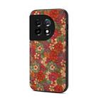 For OnePlus 11 Four Seasons Flower Language Series TPU Phone Case(Summer Red) - 1