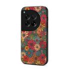 For OnePlus 12 Four Seasons Flower Language Series TPU Phone Case(Spring Green) - 1