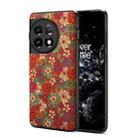 For OnePlus Ace 2 Pro Four Seasons Flower Language Series TPU Phone Case(Summer Red) - 1