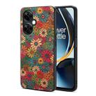 For OnePlus Ace 3 Four Seasons Flower Language Series TPU Phone Case(Spring Green) - 1