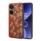 For OnePlus Ace 2V Four Seasons Flower Language Series TPU Phone Case(Summer Red) - 1