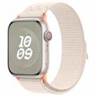 For Apple Watch Ultra 49mm Loop Nylon Watch Band(Starlight) - 1