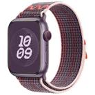 For Apple Watch SE 44mm Loop Nylon Watch Band(Berry Purple) - 1