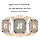 For Apple Watch 42mm Loop Nylon Watch Band(Starlight) - 3