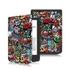 For PocketBook Verse Pro Painted Voltage Caster Leather Smart Tablet Case(Graffiti) - 1