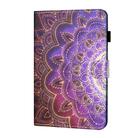 For Amazon Kindle Fire HD10 2023/2021 Coloured Drawing Stitching Smart Leather Tablet Case(Mandala Flower) - 2