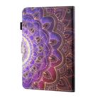 For Amazon Kindle Fire HD10 2023/2021 Coloured Drawing Stitching Smart Leather Tablet Case(Mandala Flower) - 3