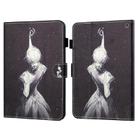 For Amazon Kindle Fire HD10 2023/2021 Coloured Drawing Stitching Smart Leather Tablet Case(Star Girl) - 1