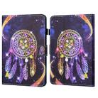 For Amazon Kindle Fire HD10 2023/2021 Coloured Drawing Stitching Smart Leather Tablet Case(Starry Sky Wind Chime) - 1