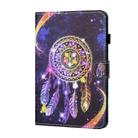 For Amazon Kindle Fire HD10 2023/2021 Coloured Drawing Stitching Smart Leather Tablet Case(Starry Sky Wind Chime) - 2
