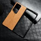 For Honor Magic V2 RSR Porsche Design Crazy Horse Pattern Folding Leather Phone Case(Orange) - 2
