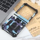 For Motorola Razr 40 Ultra Camouflage Armor Kickstand TPU + PC Magnetic Phone Case(Light Blue) - 2