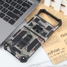 For Motorola Razr 40 Camouflage Armor Kickstand TPU + PC Magnetic Phone Case(Army Green) - 2