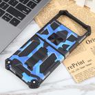 For Motorola Razr 40 Camouflage Armor Kickstand TPU + PC Magnetic Phone Case(Dark Blue) - 2