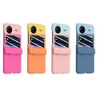 For vivo X Flip PC Skin Feel Integrated Foldable Mid Shaft Phone Case(Rose Pink) - 2