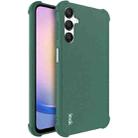 For Samsung Galaxy A25 5G imak Shockproof Airbag TPU Phone Case(Matte Green) - 1