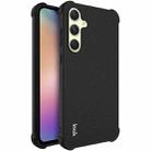 For Samsung Galaxy A55 5G imak Shockproof Airbag TPU Phone Case(Matte Black) - 1