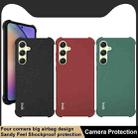 For Samsung Galaxy A55 5G imak Shockproof Airbag TPU Phone Case(Matte Black) - 2