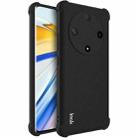 For Honor X9b 5G / Magic6 Lite 5G imak Shockproof Airbag TPU Phone Case(Matte Black) - 1