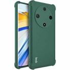 For Honor X9b 5G / Magic6 Lite 5G imak Shockproof Airbag TPU Phone Case(Matte Green) - 1