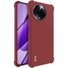 For Realme 11 5G Global/11x 5G Global/C67 5G Global imak Shockproof Airbag TPU Phone Case(Matte Red) - 1