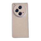 For OPPO Find N3 Morandi Pearlescent Paint Shockproof Phone Case(Gold) - 1