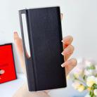 For Huawei Mate Xs 2 Morandi Pearlescent Paint Shockproof Phone Case(Black) - 2