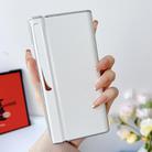 For Huawei Mate Xs 2 Morandi Pearlescent Paint Shockproof Phone Case(White) - 2