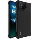 For Asus ROG Phone 8 / Phone 8 Pro imak Shockproof Airbag TPU Phone Case(Matte Black) - 1