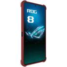 For Asus ROG Phone 8 / Phone 8 Pro imak Shockproof Airbag TPU Phone Case(Matte Red) - 2