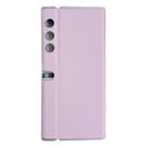 For Honor V Purse Morandi Pearlescent Paint Shockproof Phone Case(Pink) - 1