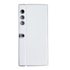 For Honor V Purse Morandi Pearlescent Paint Shockproof Phone Case(White) - 1