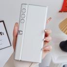 For Honor V Purse Morandi Pearlescent Paint Shockproof Phone Case(White) - 2