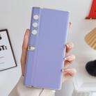 For Honor V Purse Morandi Pearlescent Paint Shockproof Phone Case(Purple) - 2