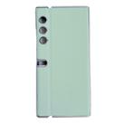 For Honor V Purse Morandi Pearlescent Paint Shockproof Phone Case(Green) - 1
