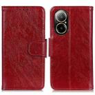 For Realme C67 4G Nappa Texture Horizontal Flip Leather Phone Case(Red) - 1