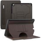 For iPad 10.2 2021 / 2020 / 10.5 Notebook Magnetic Leather Tablet Case(Brown) - 1