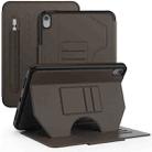 For iPad 10th Gen 10.9 2022 Notebook Magnetic Leather Tablet Case(Brown) - 1