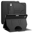 For iPad Air 11 2024 Notebook Magnetic Leather Tablet Case(Black) - 1