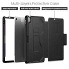 For iPad Air 11 2024 Notebook Magnetic Leather Tablet Case(Black) - 3