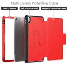 For iPad Air 11 2024 Notebook Magnetic Leather Tablet Case(Red) - 3