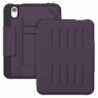 For iPad mini 2024 / mini 6 Notebook Magnetic Leather Tablet Case(Purple) - 2