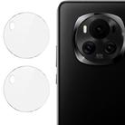 For Honor Magic6 5G 2pcs/Set imak HD Glass Rear Camera Lens Film - 1