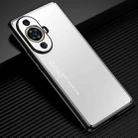 For Huawei nova 12 Lite Frosted Metal Phone Case(Silver) - 1