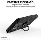For Motorola Edge 50 Neo Q Shadow 1 Series TPU + PC Phone Case with Ring(Black+Black) - 3
