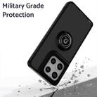 For Motorola Edge 5G 2025 Q Shadow 1 Series TPU + PC Phone Case with Ring(Black+Red) - 2