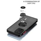 For Motorola Moto G 5G 2023 Q Shadow 1 Series TPU + PC Phone Case with Ring(Black+Black) - 3