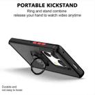 For Motorola Edge 50 Ultra Q Shadow 1 Series TPU + PC Phone Case with Ring(Black+Red) - 3
