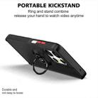 For Motorola Moto G75 5G Q Shadow 1 Series TPU + PC Phone Case with Ring(Red) - 3